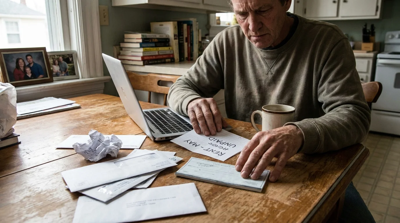 Editorial photograph illustrating: Withholding Rent Improperly